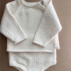 Zara  Knit Baby matching set